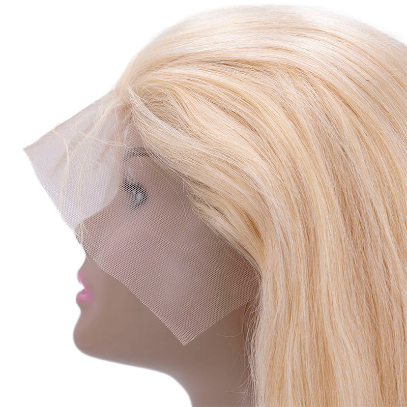13x4 Lace Front Wig Brazilian Blonde Straight