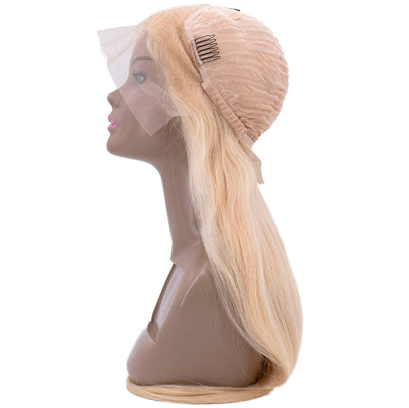 13x4 Lace Front Wig Brazilian Blonde Straight