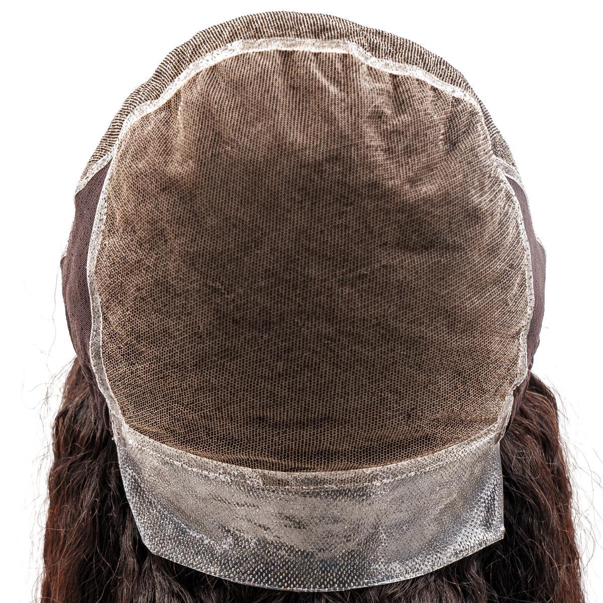 Medical Wig Kinky Straight Skin Polyurethane