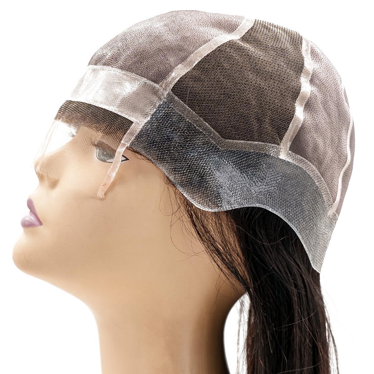 Straight Hair Silicone Skin Medical Wig