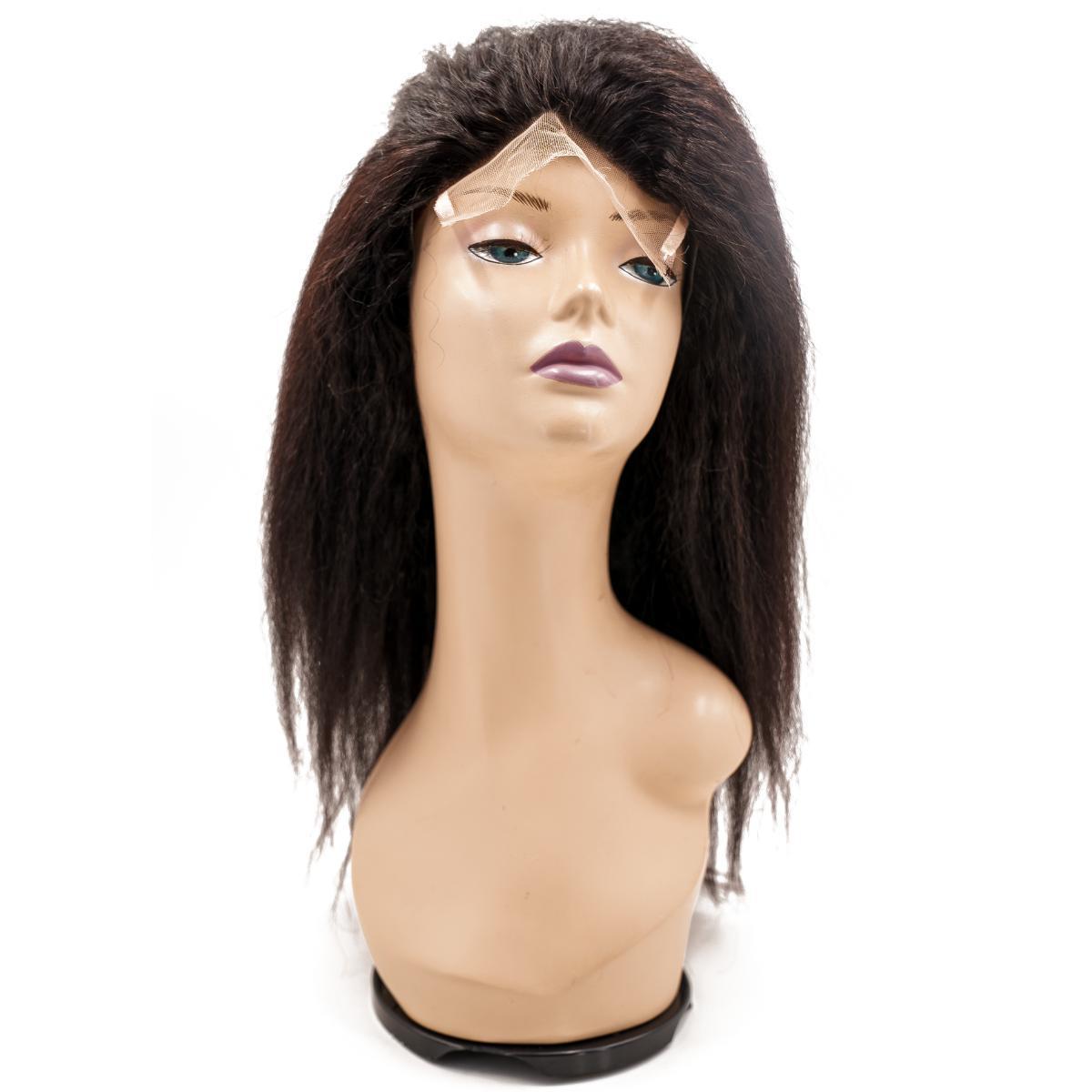 Kinky Straight Silicone Skin Cranial Prosthetic