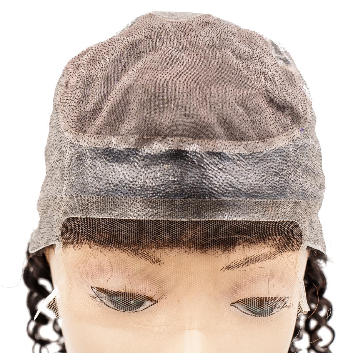 Curly Silicone Skin Medicals Wig