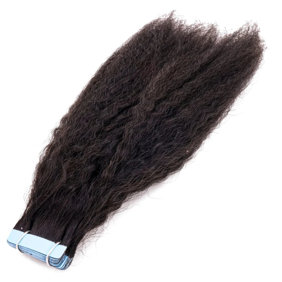 kinky straight tape in extensions