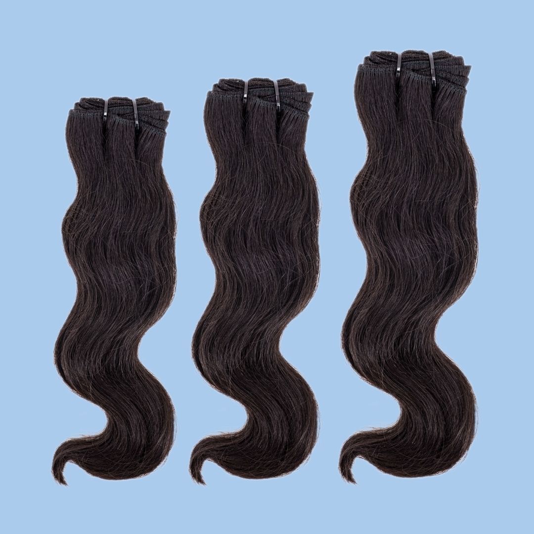 Indian Wavy Bundle extensions