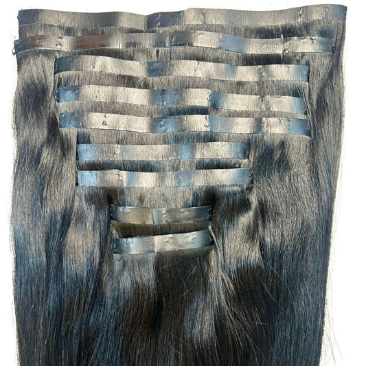Natural Black Seamless Clip-Ins
