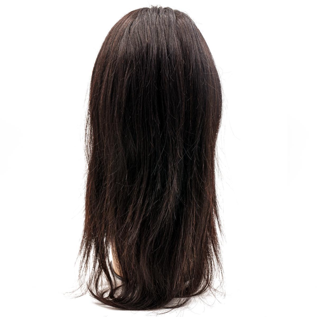 Straight Mono Lace Front PU Medical Wig for Hair Loss