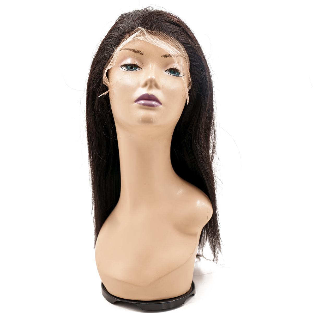 Straight Mono Lace Front PU Medical Wig for Thin Hair