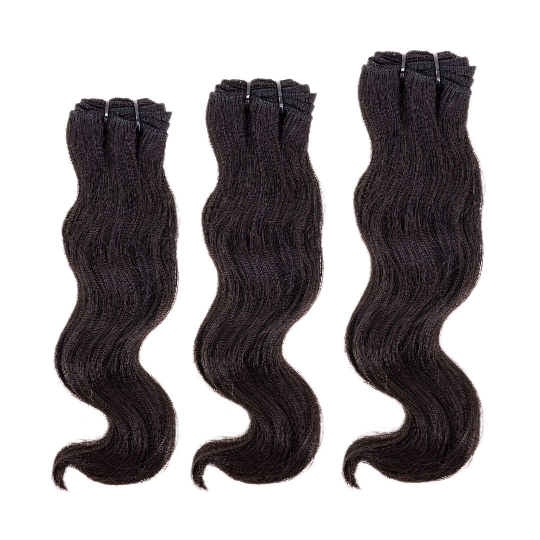 Three Indian Wavy Hair Bundle 