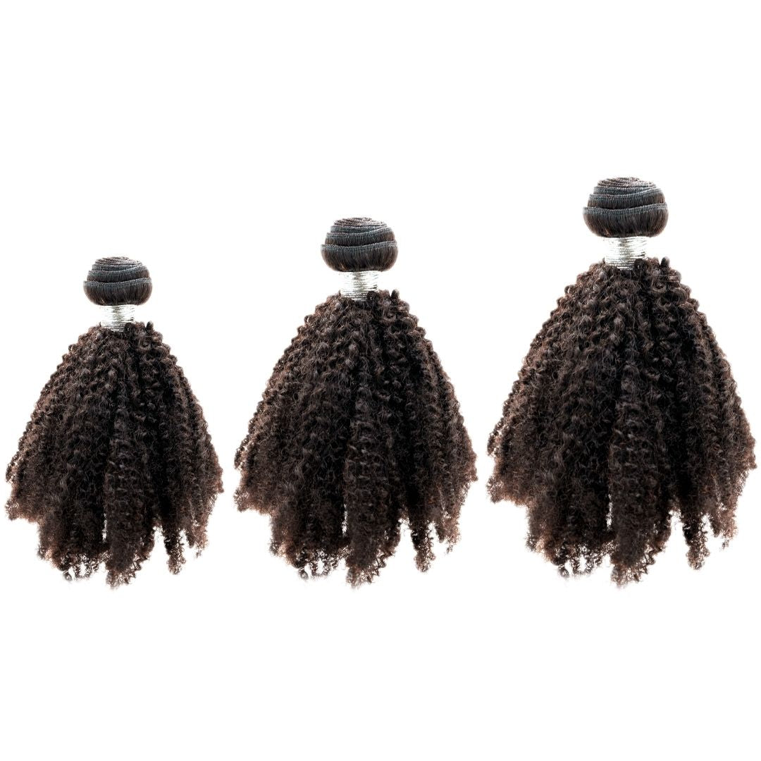 Afro Kinky Brazilian 3 Bundles of hair deal