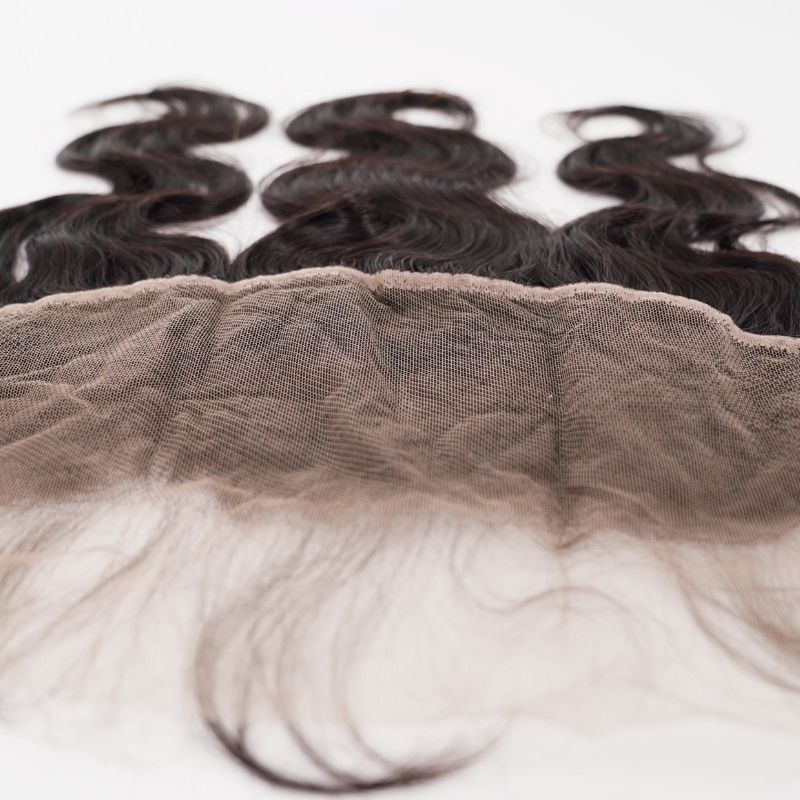 Magnified view of the inside of a Brazilian Body Wave Frontal