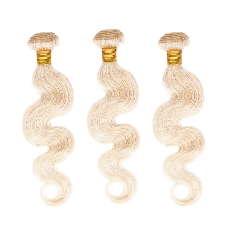 3 Russian Blonde Body Wave Bundles